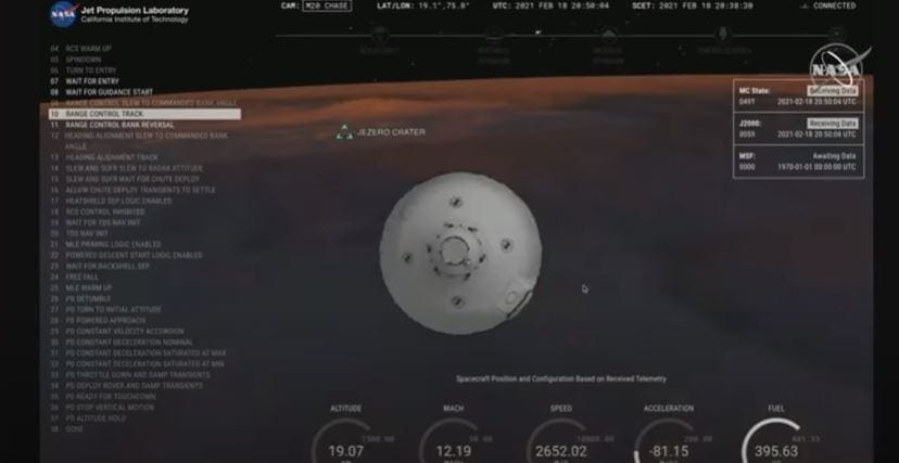 Touchdown confirmed! Watch NASA Perseverance Rover land on Mars (with first image)