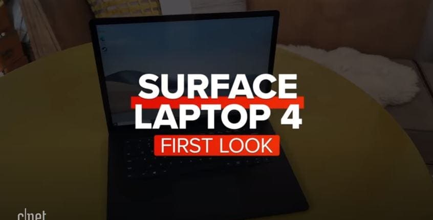 Microsoft Surface Laptop 4 first look Microsoft Surface Laptop 4 first look