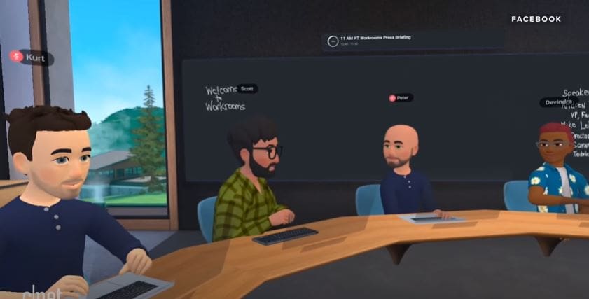 Facebook’s Horizon Workrooms for Oculus Quest 2 Facebook’s Horizon Workrooms for Oculus Quest 2