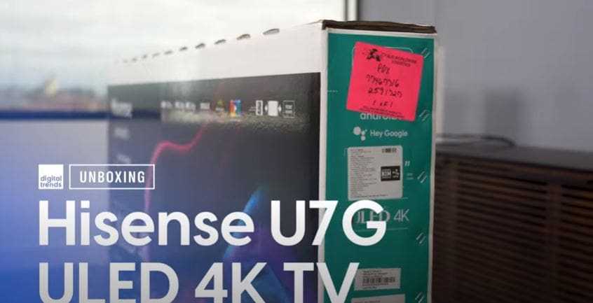 Hisense U7G 4K HDR TV Unboxing, Setup & Impressions | Massive Value! Hisense U7G 4K HDR TV Unboxing, Setup & Impressions | Massive Value!