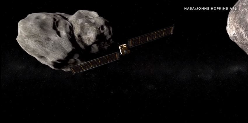 NASA is deliberately smashing into an asteroid to try and save the planet NASA is deliberately smashing into an asteroid to try and save the planet