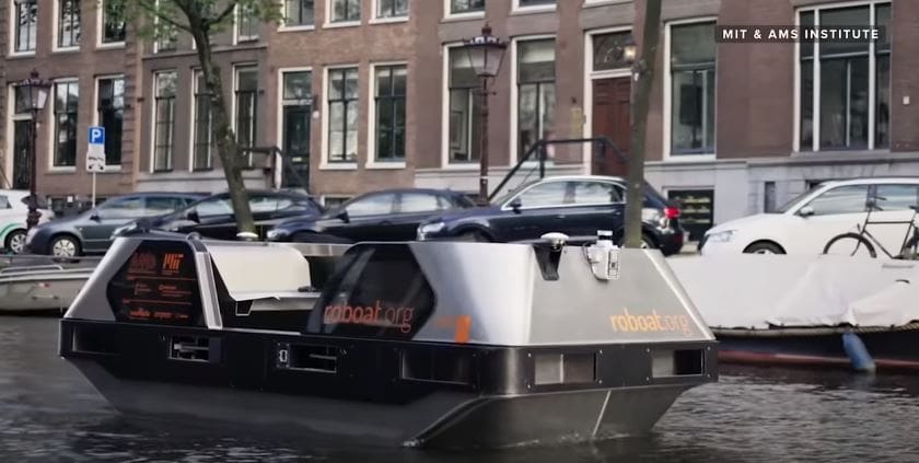 These fully electric autonomous Roboats could replace bridges These fully electric autonomous Roboats could replace bridges